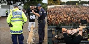 Cops in Festival
